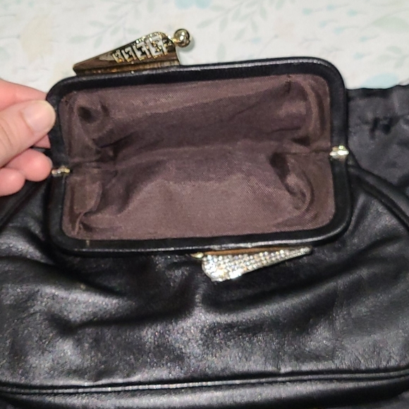 VINTAGE FENDI CLUTH Jeweled Clasp - Picture 3 of 5